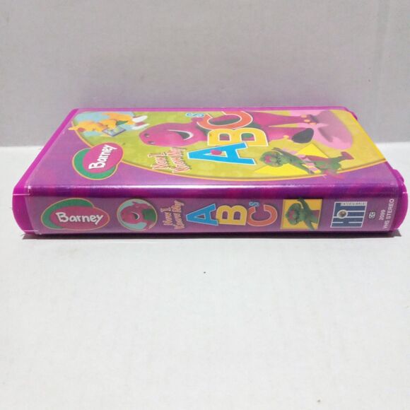Barney Now I Know My ABCs (VHS , 2004)-Hit Entertainment-White Tape-Clamshell - Picture 3 of 7